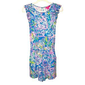 Lilly Pulitzer Patsi Romper Womens Size XSmall Tropical All Together Now
